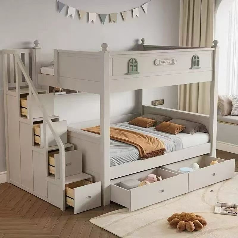 Elowen Upholstered Bed – White