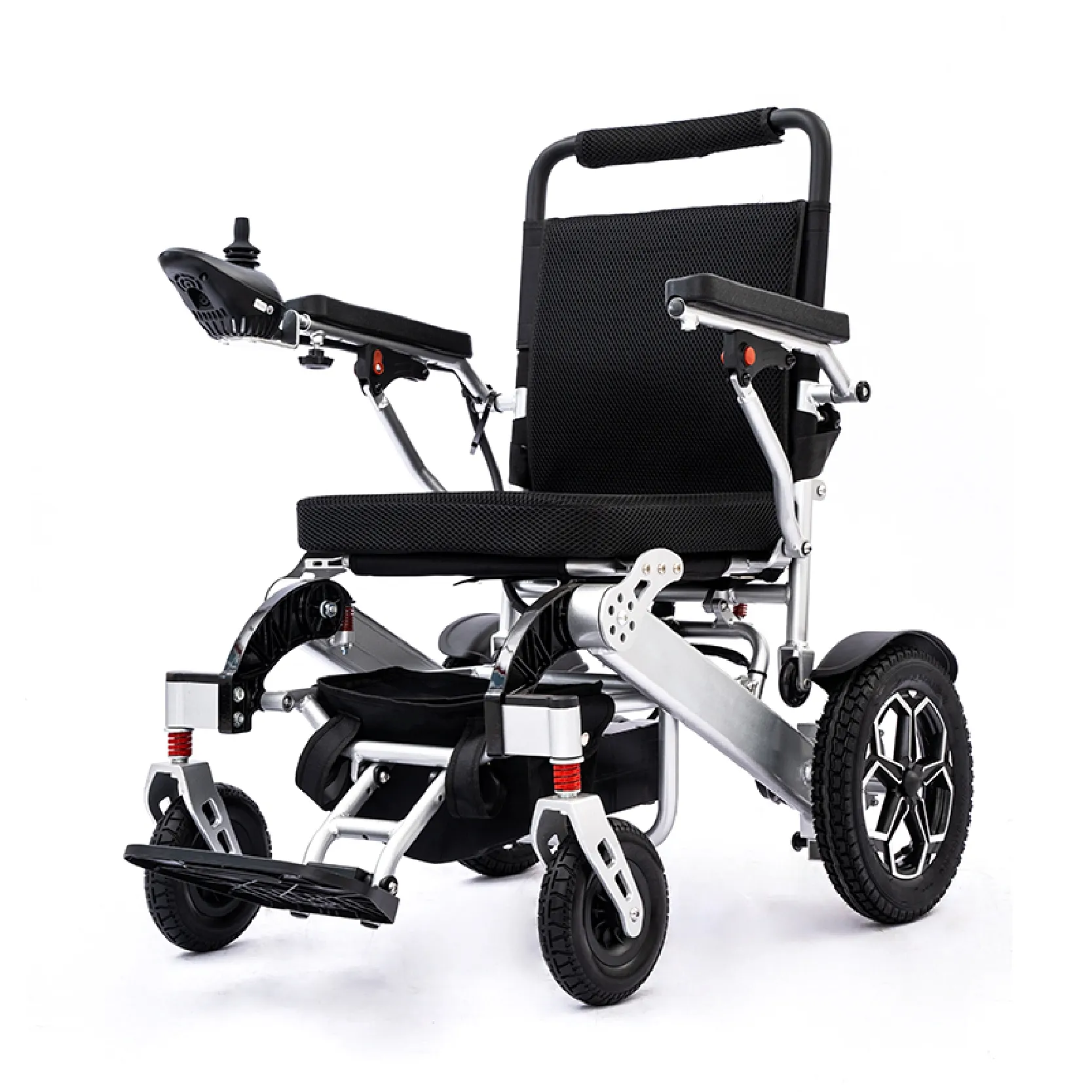 Folding Power Wheelchair — Travel-Ready Electric Wheelchair